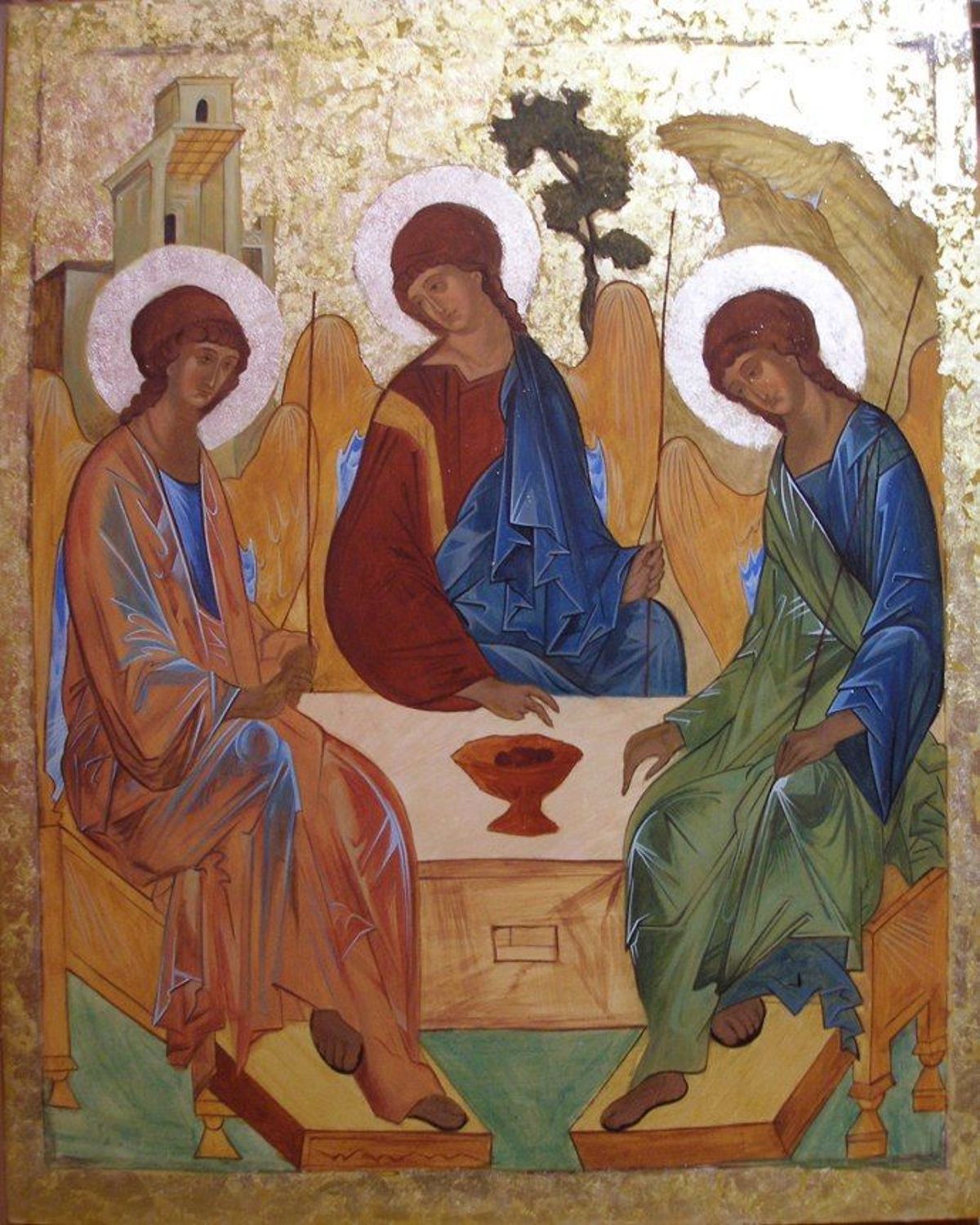 Андрей Рублев "Троица".