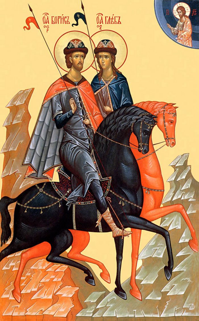 Святые мученики Борис и Глеб