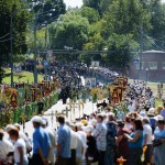 крестный ход  в Сергиев Посад